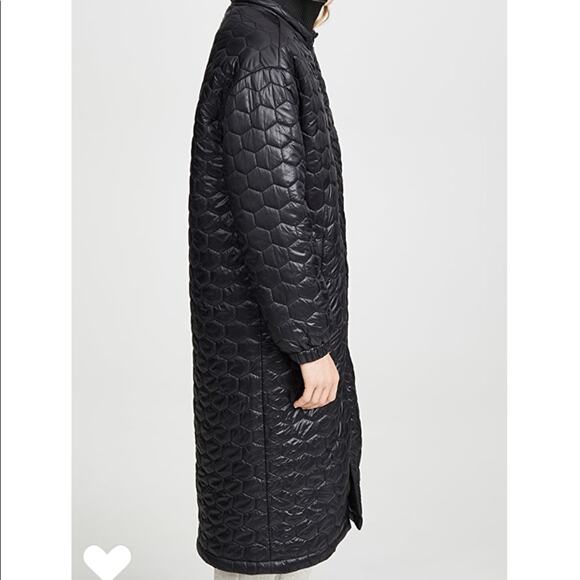 TWENTY MONTREAL Hexagon Puff Shield Coat Black Size Small - Picture 4 of 16